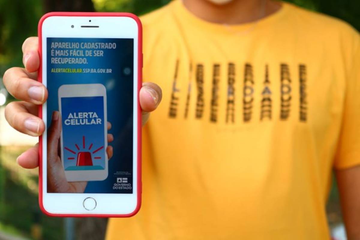 Alerta Celular Bahia aprenda a cadastrar seu celular e recuperar em caso de roubo
